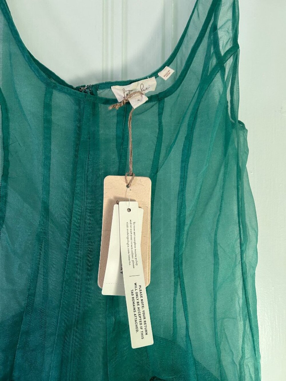 Anthropologie 'Let me be Seamed' low waist floral dress - Picture 2 of 4